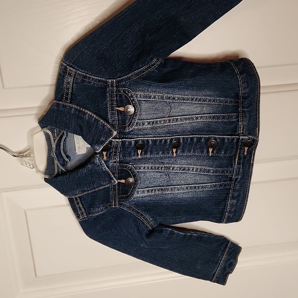 Children's Place Blue Jean Jacket 18-24M - Picture 2 of 10